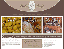 Tablet Screenshot of peartreedeli.co.uk